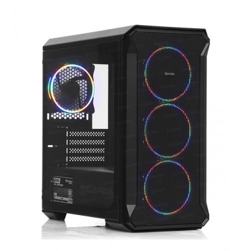 Dark Guardian 4X12Cm Rgb Led Fanlı. Full Cam Yan Ve Mesh Ön Panel