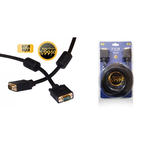 Inca IVGA-18 1.8 M VGA Kablosu