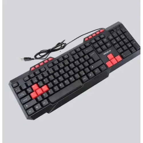 WOZLO WZ-790M Led Işıklı Rainbow Usb Oyuncu Klavyesi 